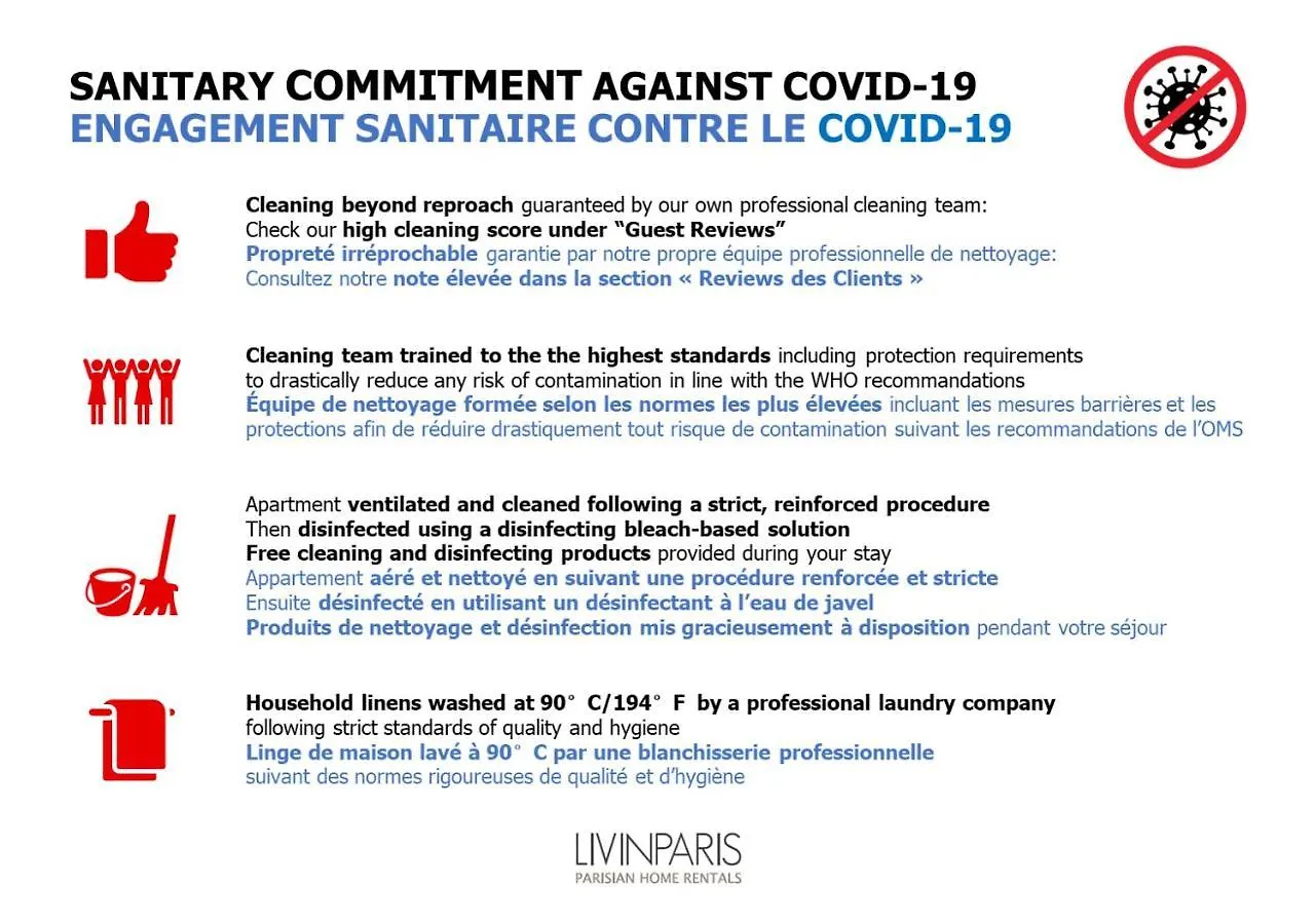 Apartmán Livinparis - Luxury 2 Bedrooms Grands-boulevards I *
